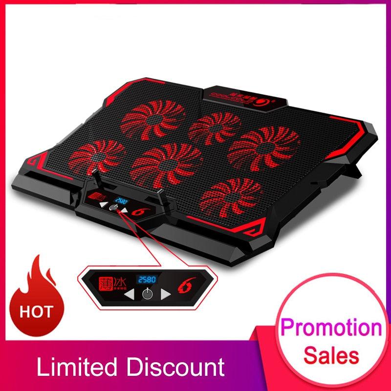 17inch Gaming Laptop Cooler Six Fan-2