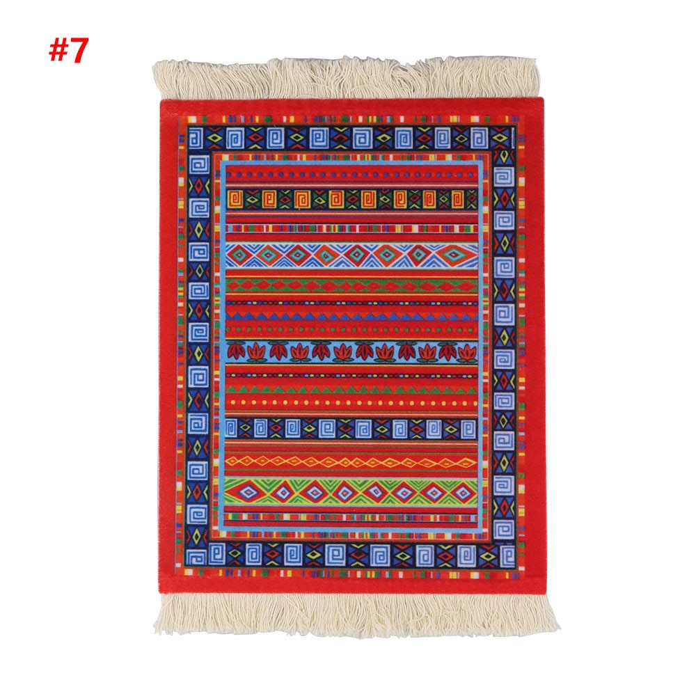 Persian Mini Woven Mousepad Retro Style-1