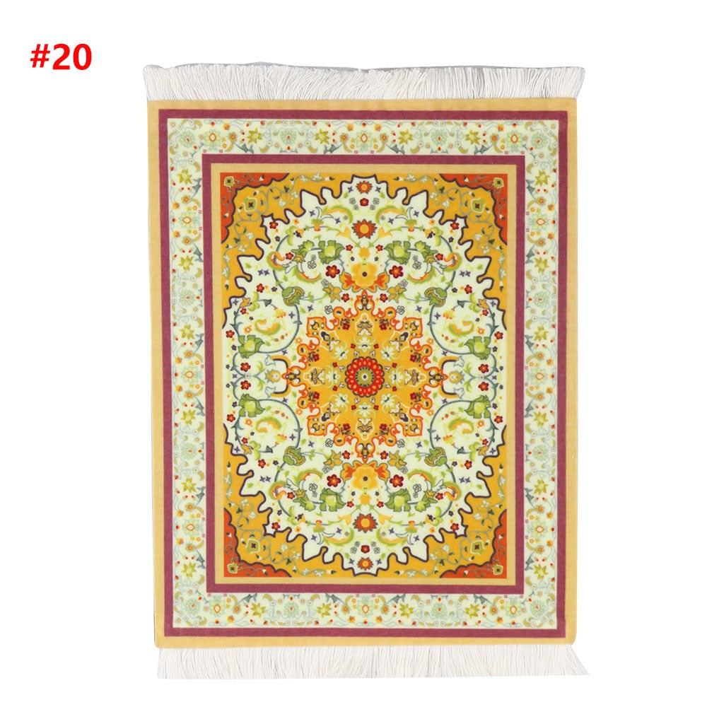 Persian Mini Woven Mousepad Retro Style-2