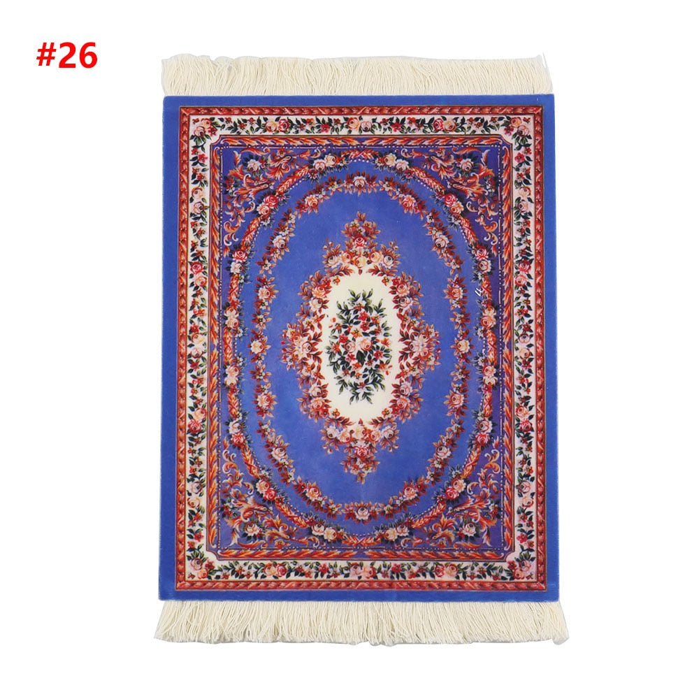 Persian Mini Woven Mousepad Retro Style-4